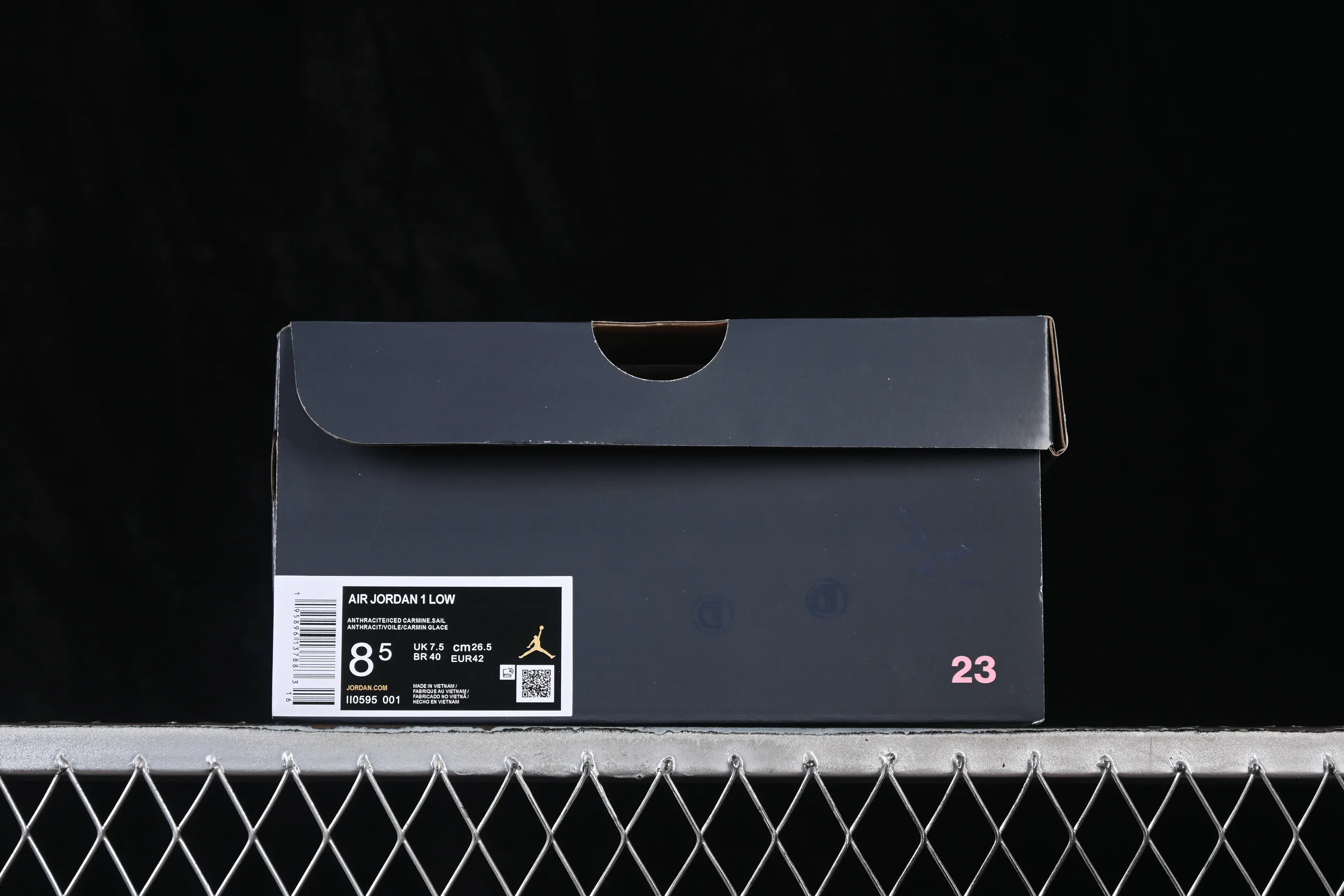 All categories Air Jordan Jordan series basketball shoes Air Jordan 1 Low Air Jordan 1 Low AJ1 Joe 1 burst pattern black and white low-top retro culture basketball shoes II0595-001